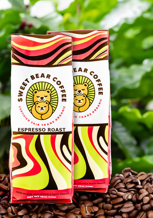 Sweet Bear Espresso Coffee 12oz bag image